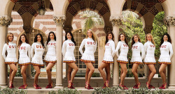 robinwilde:   The red-hot USC Song Girls!-Perfect rape targets  