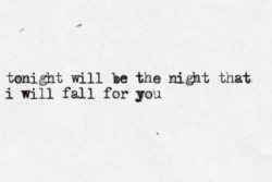typewrite-r:  secondhand serenade - fall for you 