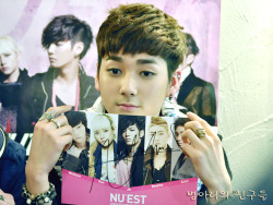 nuest9395:   120310 First Melon Fansign DO NOT EDIT PHOTOS OR REMOVE LOGO 