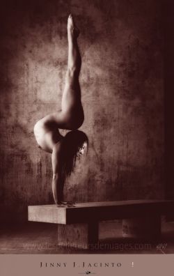 nudeforjoy:  I’m admiring her flexibility.    Jinny Jacinto
