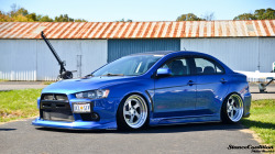 jdmlifestyle:  First Class Fitment 2012 - Evo X Photo By: Mike Burns Photography 