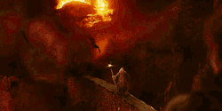 nudityandnerdery:  Remember that time Gandalf convinced the whole party to flee so that he could take out the Balrog and not have to share any of the XP? Shows up the next session with fancy new robes and everything. What a jerk. 