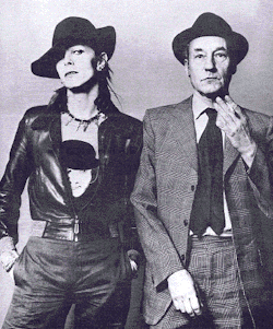 We know major Tom is a JUNKIE.Bill Burroughs &amp; David Bowie [I want to be in bed with them] 