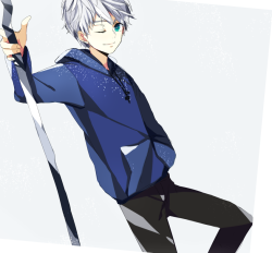 daekiri:  Jack Frost doodle requested at today’s LS! ^ q ^