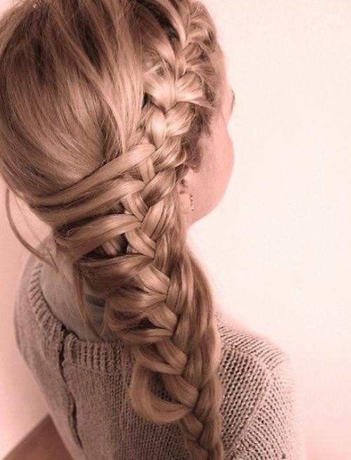 Little girl side braids hairstyles