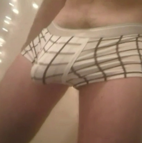Always getting requests for more of me bulging.  New undies from a fan who asked for my Amazon wishlist, inbox me for info if youâ€™re interested in doing the same.